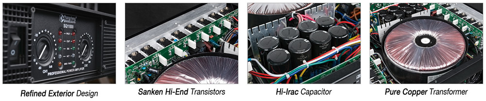SQ-系列 两通道功放